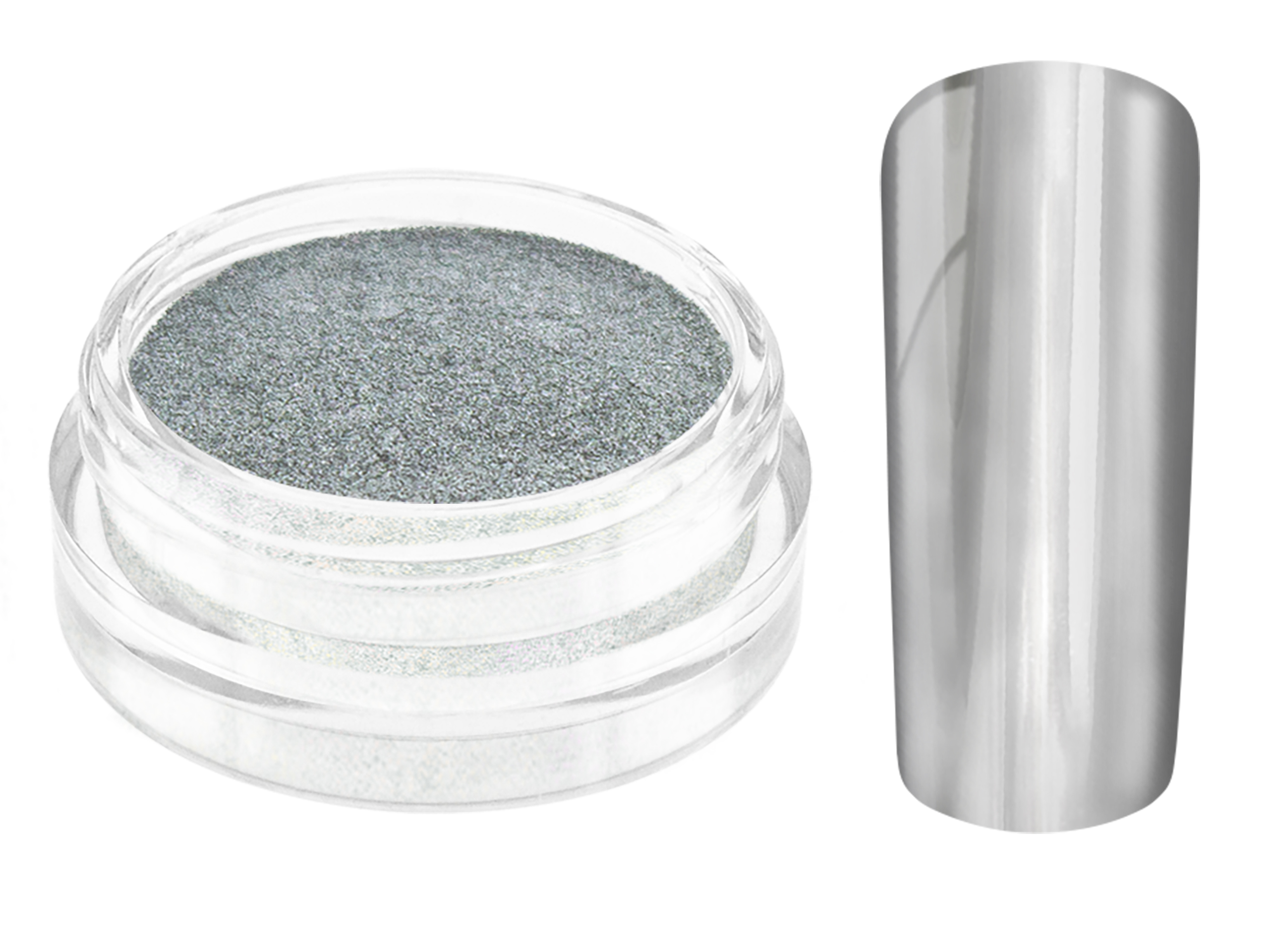 Nailart Mirror Chrome Puder silber Nagel Pulver Pigment Spiegel Glanz Gel LED UV eBay